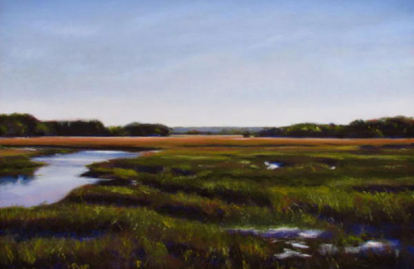 savannah river marsh painting